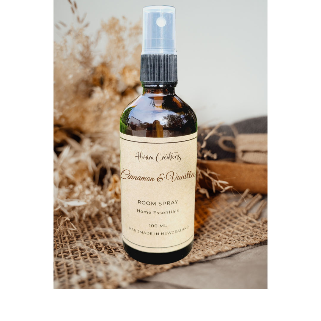 Cinnamon & Vanilla Room Spray - Almira Creations