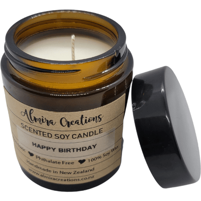 Happy Birthday - Scented Soy Candle - Almira Creations