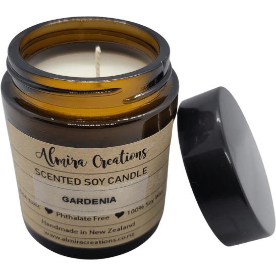 Gardenia - Scented Soy Candle - Almira Creations