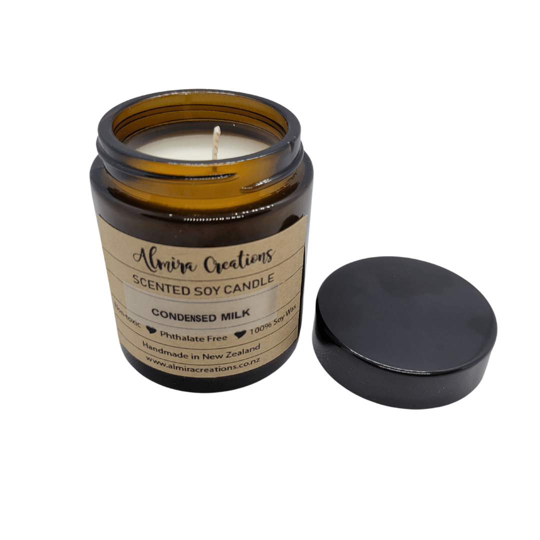 Condensed Milk - Scented Soy Candle - Almira Creations