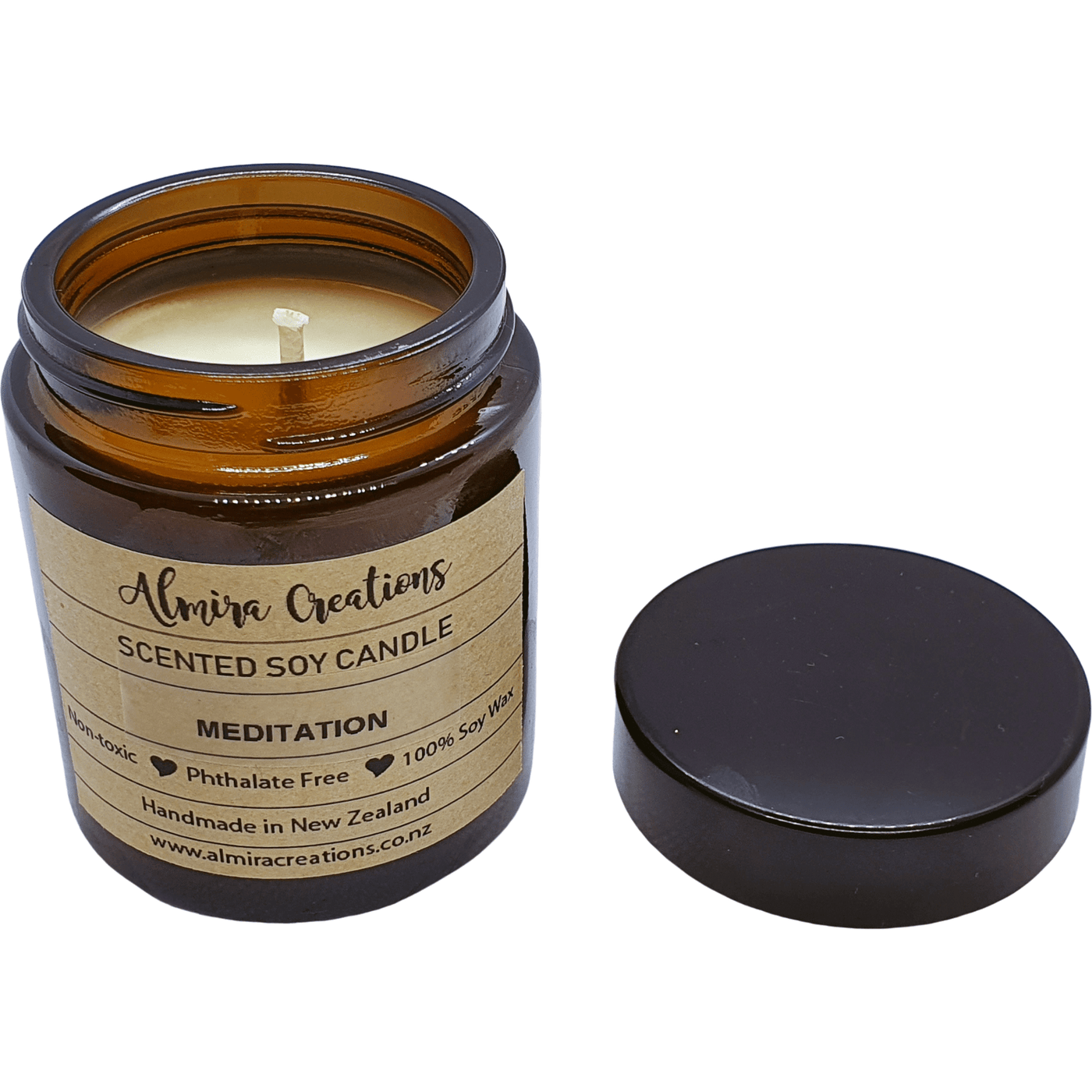 Meditation - Scented Soy Candle - Almira Creations