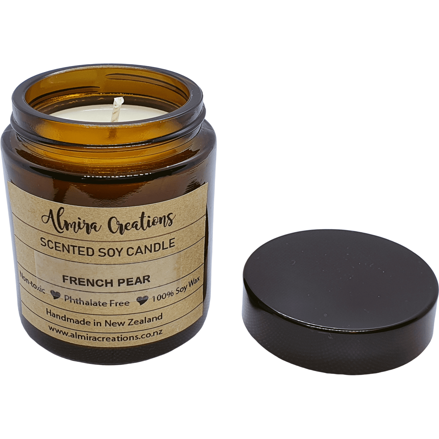 French Pear - Scented Soy Candle - Almira Creations