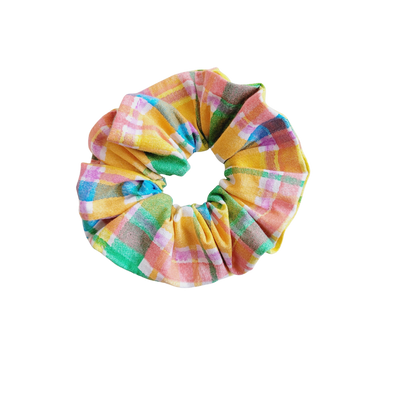 Rainbow scrunchie - Almira Creations