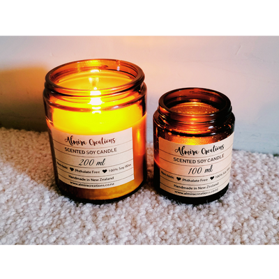 Mango Habanero - Scented Soy Candle - Almira Creations