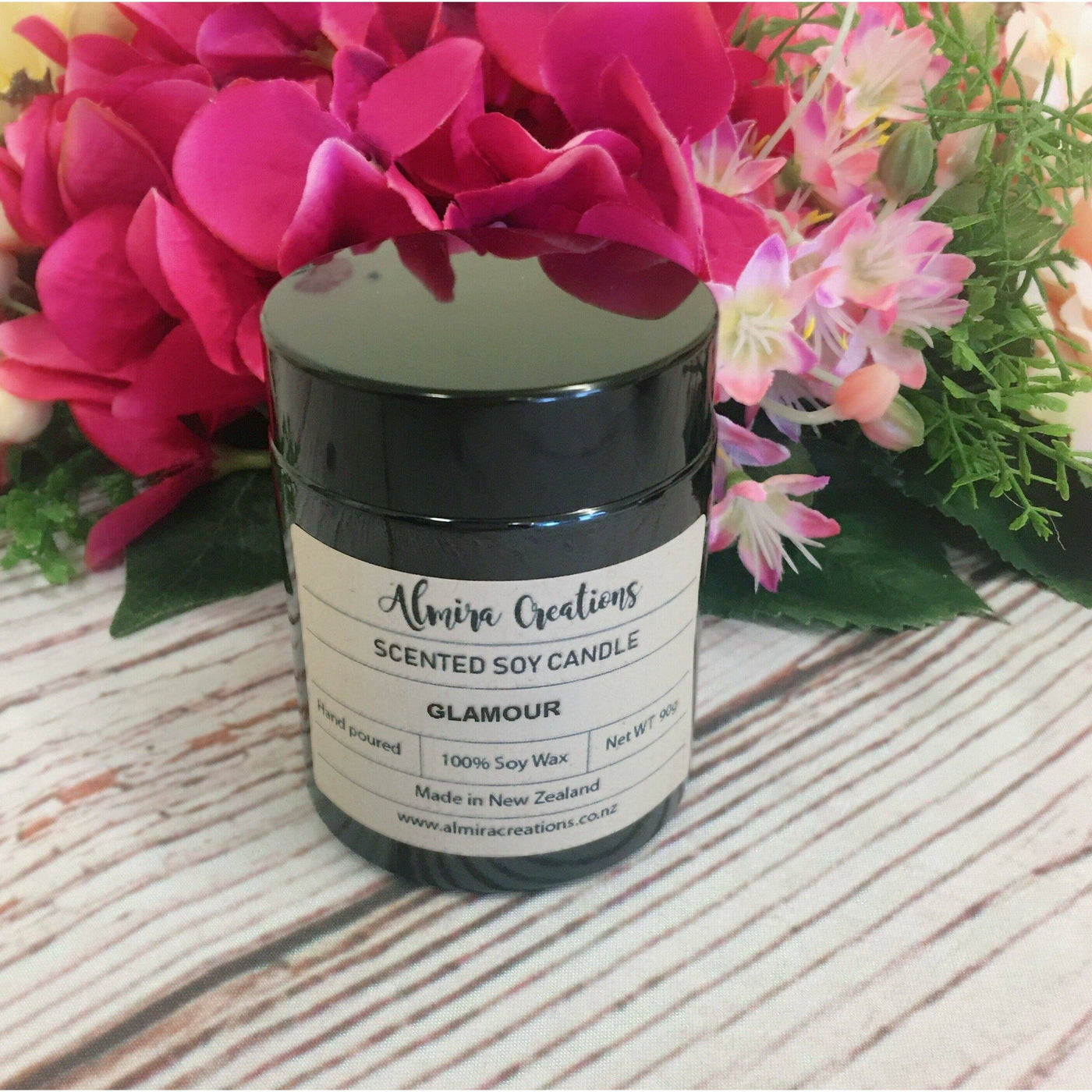 Glamour - Scented Soy Candle - Almira Creations